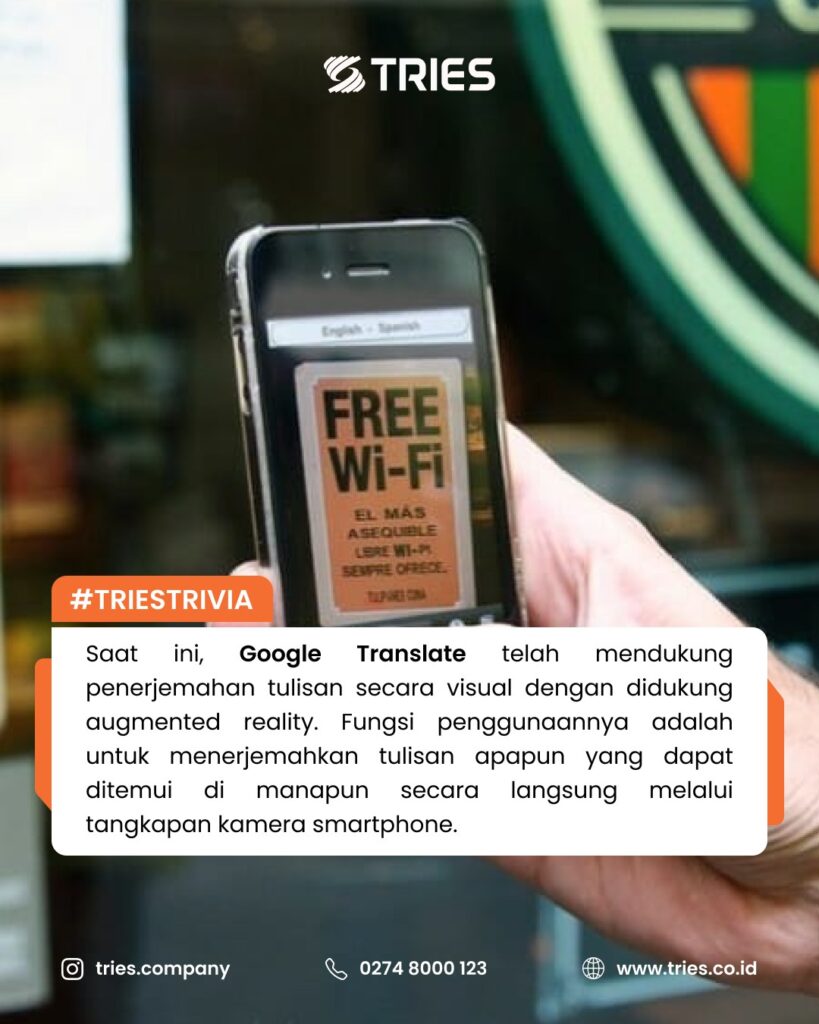 Fitur Goggle Translate: Penerjemahan Tulisan Secara Visual