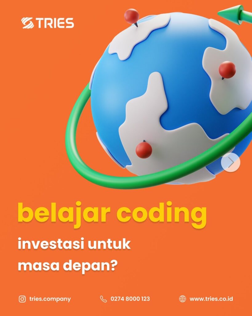 Belajar Coding Bentuk Investasi