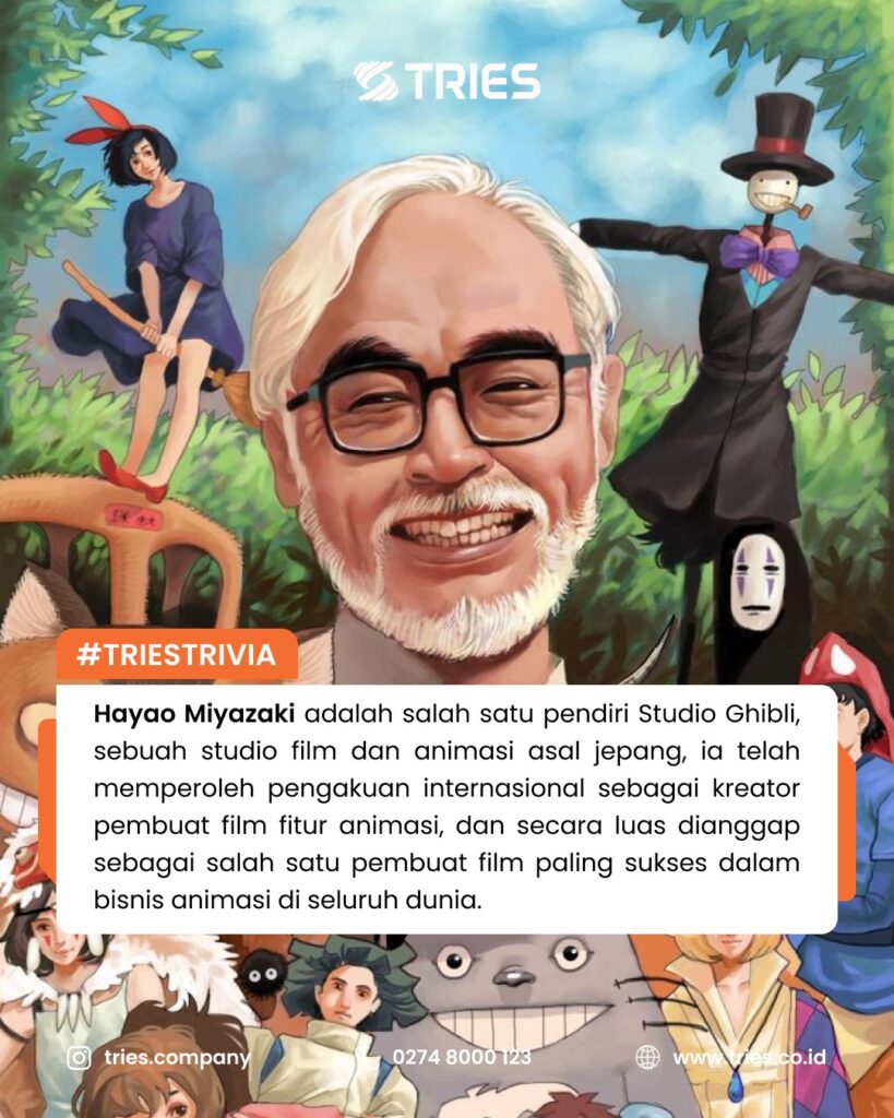 Biografi Pendiri Studio Ghibli