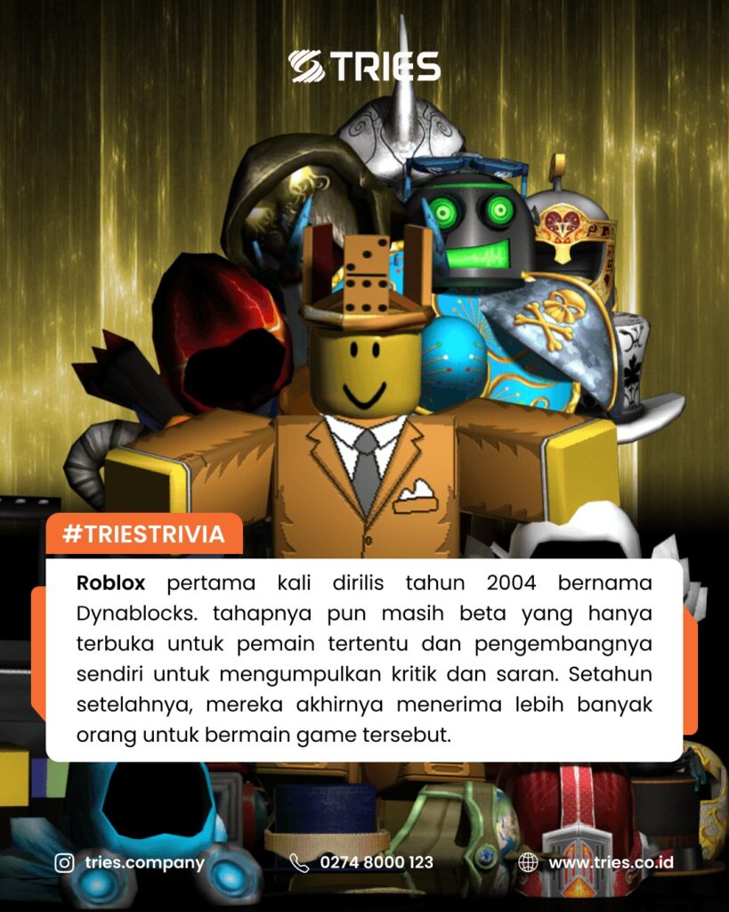 Roblox: platform pembuatan permainan sendiri