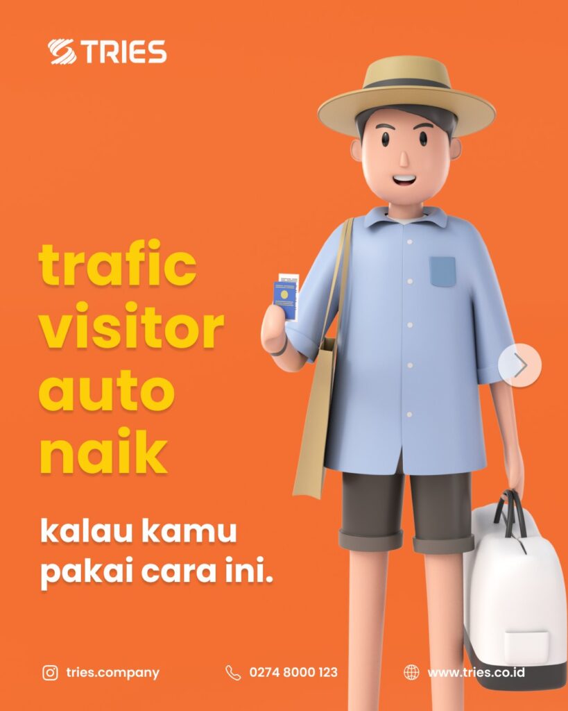 Traffic visitor auto naik dengan SEO