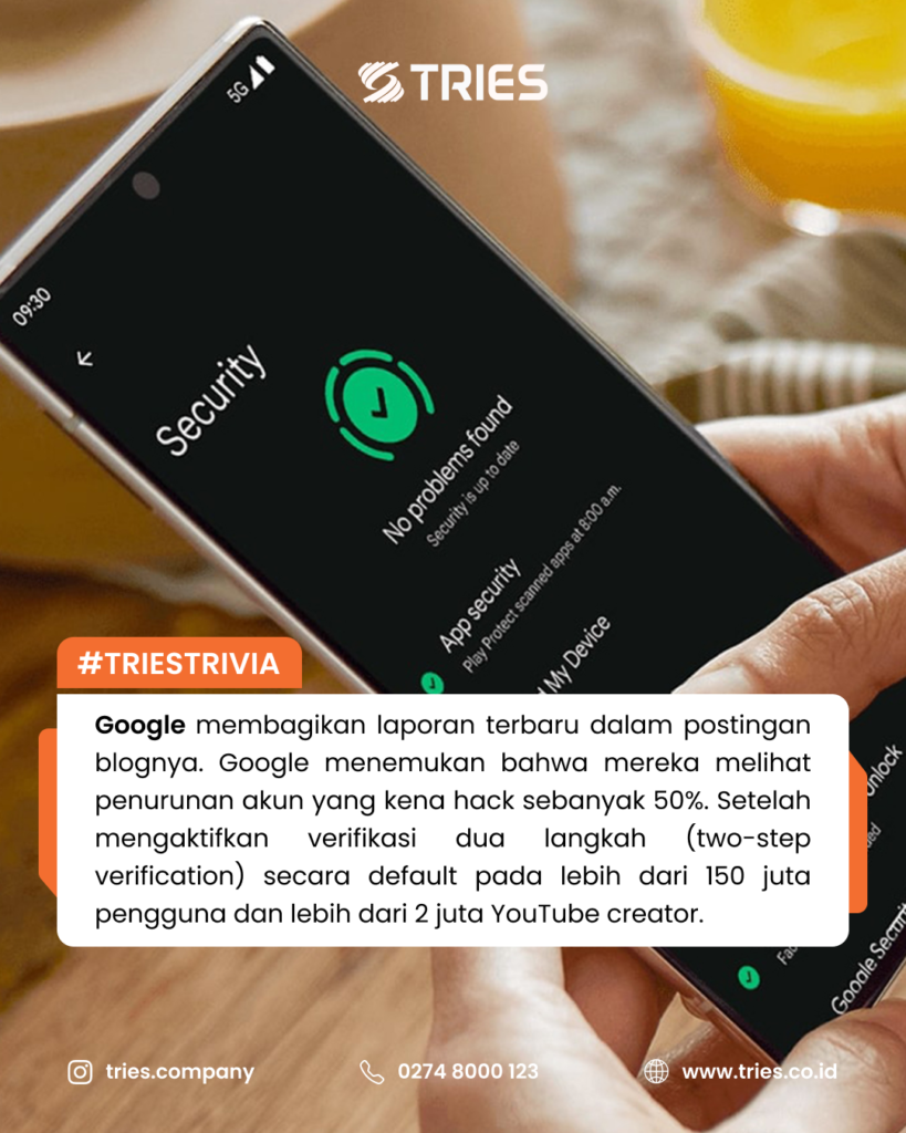 Google menemukan penurunan akun yang terkena hack
