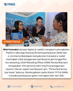 Tren gim mempengaruhi transaksi DANA dan Bukalapak
